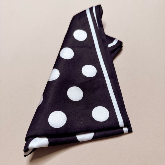 Polka Dot Scarf G31 - Picture 3 of 3